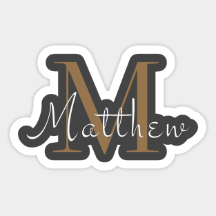 I am Matthew Sticker